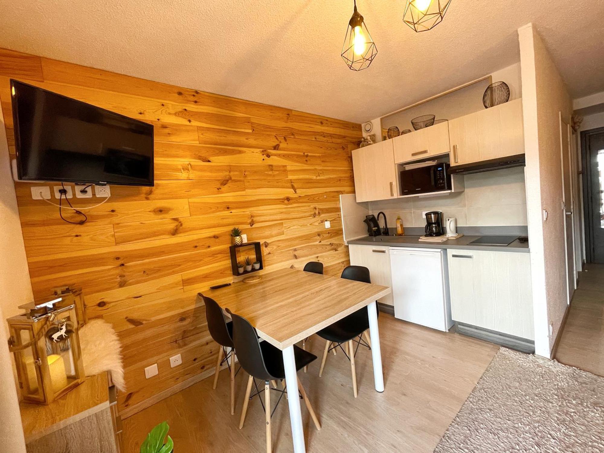 Chalereux Studio A La Montagne Auron Bagian luar foto