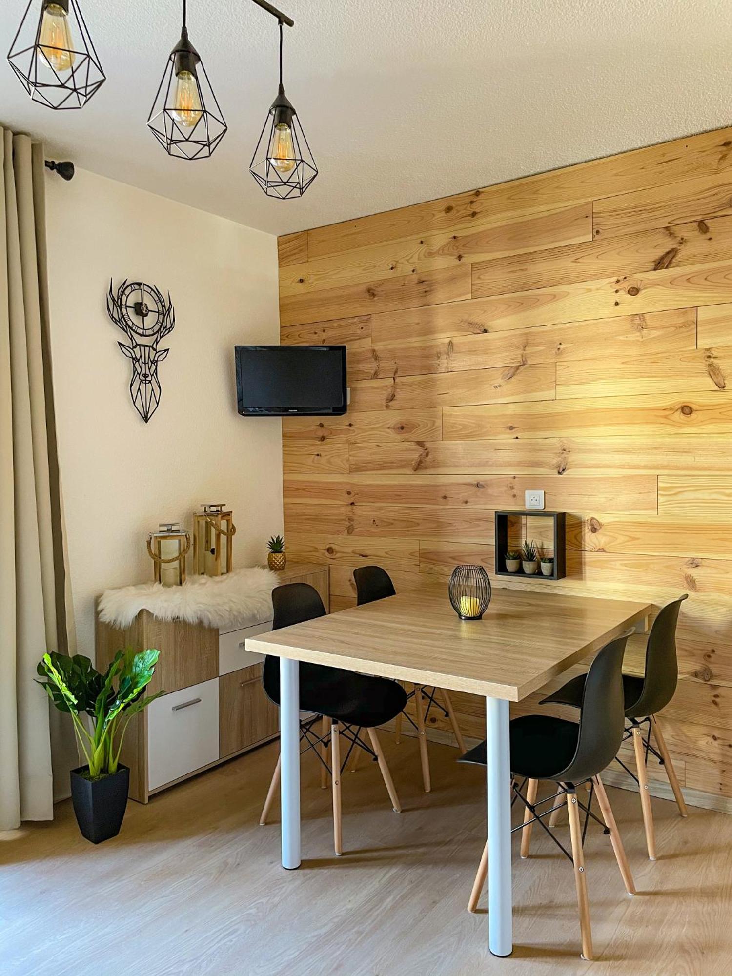 Chalereux Studio A La Montagne Auron Bagian luar foto