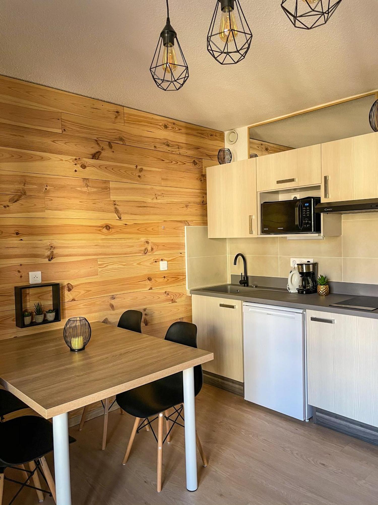 Chalereux Studio A La Montagne Auron Bagian luar foto